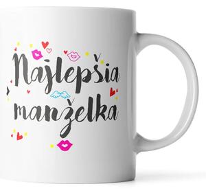 Sablio Hrnček Najlepšia manželka - 330 ml - standard