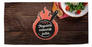 Sablio Uterák Najväčší milovník jedla - 30x50 cm
