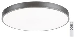 Rabalux 3317 - Stropné LED svietidlo Tesia 60W, 3000-6000K, 5000lm, Ø600, strieborná/biela + diaľkové ovládanie