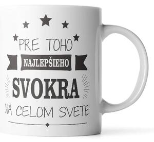 Sablio Hrnček Pre toho najlepšieho svokra na celom svete - 330 ml - standard