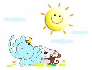 EUlight Detské nástenné svietidlo Sunny, 1x žlté plastové tienidlo, ml