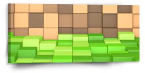 Sablio Obraz Blocks 3D - 110x50 cm