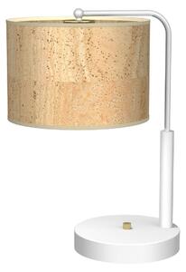 Stolná lampa Cork, 1x korkové tienidlo, w