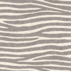 RASCH | Vliesová tapeta na stenu African Queen 751734 | 0,53 x 10,05 m | šedá, biela