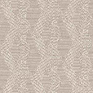 RASCH | Vliesová tapeta na stenu African Queen 751932 | 0,53 x 10,05 m | šedá, biela, krémová