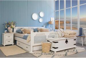 Massive home | Dřevěná postel Corona IV - výběr moření MHACC080 180 x 200 cm