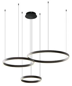 Závesné LED svietidlo Gravity, 3x LED 108w, 4000k, b