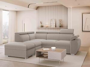 Mirjan24 Rohová sedačka Giza 2RR1P, Strana: Ľavá - PUFAp+1p(65)+R+2r, Dostupné poťahy: Paros 02 5903211337994