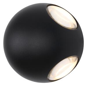 Globo 34312 - LED Vonkajšie nástenné svietidlo SLICE LED/4,5W/230V IP54