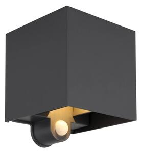 Globo 34168S - LED vonkajšie nástenné svietidlo so senzorom VERONIKA 2xLED/3W/230V IP54