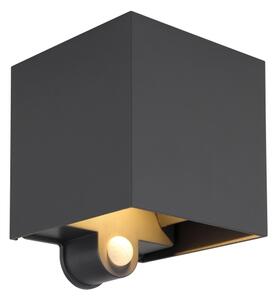 Globo 34168S - LED vonkajšie nástenné svietidlo so senzorom VERONIKA 2xLED/3W/230V IP54