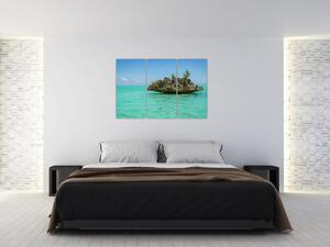 Obraz mora s ostrovčekom (Obraz 120x80cm)