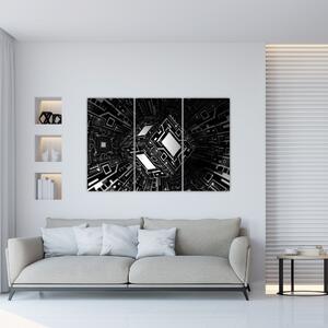 Abstraktný obraz (Obraz 120x80cm)