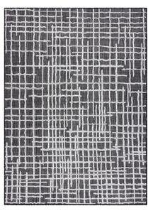 Dywany Łuszczów Kusový koberec Sion Sisal Trellis 22144 black/ecru – na von aj na doma - 200x290 cm