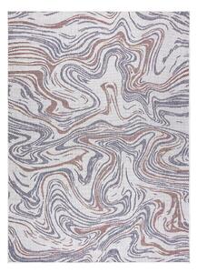 Dywany Łuszczów Kusový koberec Sion Sisal Waves 2836 ecru/blue/pink – na von aj na doma - 80x150 cm