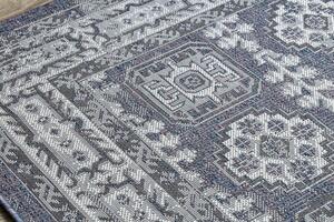 Dywany Łuszczów Kusový koberec Sion Sisal Ornament 2832 blue/pink/ecru – na von aj na doma - 140x190 cm