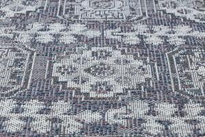 Dywany Łuszczów AKCIA: 140x190 cm Kusový koberec Sion Sisal Ornament 2832 blue/pink/ecru – na von aj na doma - 140x190 cm
