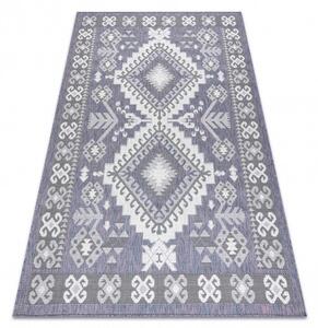 Dywany Łuszczów Kusový koberec Sion Sisal Aztec 3007 blue/pink/ecru – na von aj na doma - 120x170 cm