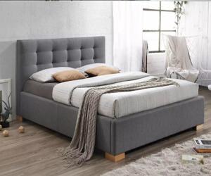 AMI nábytok Čalúnená posteľ Helio 160x200 cm posteľ s úložným priestorom