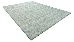Dywany Łuszczów Kusový koberec Sion Sisal Aztec 22184 green/blue/ecru – na von aj na doma - 80x150 cm