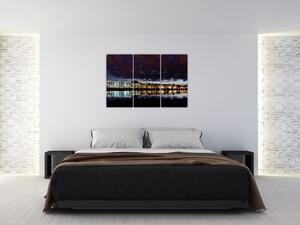 Nočné mesto, obraz (Obraz 120x80cm)