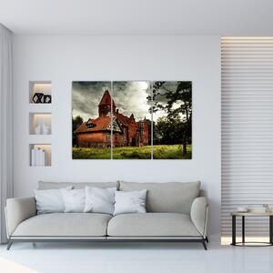 Tehlový dom - obraz (Obraz 120x80cm)