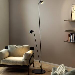 Flexibilne nastaviteľná stojacia lampa LED Speers F čierna