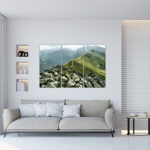 Hrebeň hôr - moderné obrazy (Obraz 120x80cm)