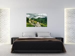 Horská cesta - obraz na stenu (Obraz 120x80cm)