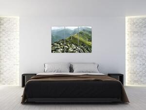 Hrebeň hôr - moderné obrazy (Obraz 120x80cm)