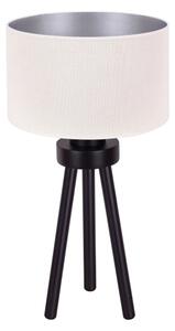 Duolla - Stolná lampa LYON 1xE27/15W/230V pr. 30 cm krémová