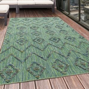 Ayyildiz koberce Kusový koberec Bahama 5152 Green – na von aj na doma - 80x150 cm