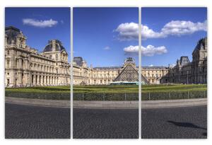 Múzeum Louvre - obraz (Obraz 120x80cm)