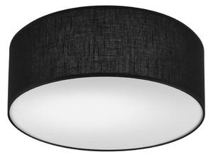 Stropné svietidlo SIRJA DOUBLE 2xE27/15W/230V pr. 35 cm čierna