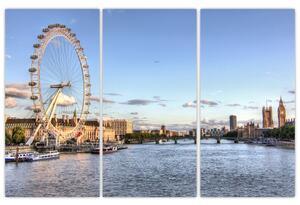 Londýnske oko (London eye) - obraz do bytu (Obraz 120x80cm)