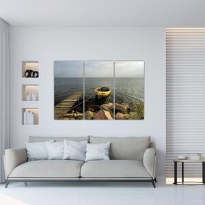 Loď na vode - obraz (Obraz 120x80cm)