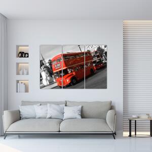 Anglický autobus Double-decker - obraz (Obraz 120x80cm)
