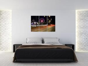 Nočné kolotoče - obraz (Obraz 120x80cm)