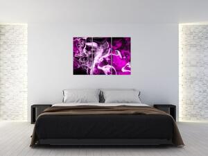 Obraz - fialový dym (Obraz 120x80cm)