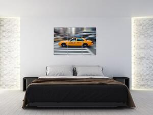 Taxi - obraz (Obraz 120x80cm)