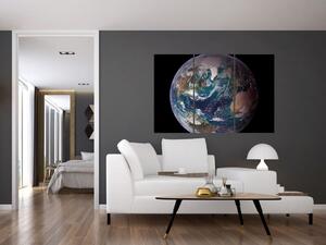 Zemeguľa - obraz (Obraz 120x80cm)