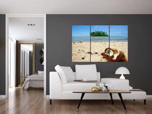 Pláž - obraz (Obraz 120x80cm)