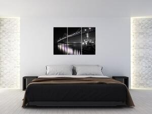 Nočný most - obraz (Obraz 120x80cm)