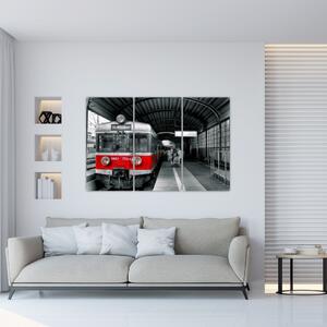 Historický vlak - obraz na stenu (Obraz 120x80cm)