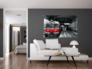 Historický vlak - obraz na stenu (Obraz 120x80cm)