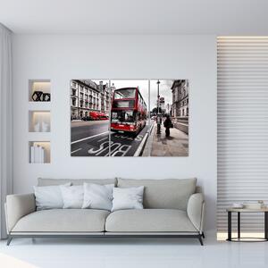 Double-decker v Londýne (Obraz 120x80cm)