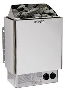 Harvia KIP90 Black saunové kachle elektrické s reguláciou 9 kW Steel