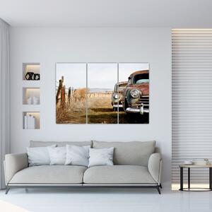 Historická auta - obraz (Obraz 120x80cm)