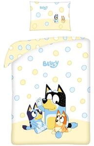 Obliečky do detskej postieľky Bluey - 100% bavlna - 60 x 40 cm + 100 x +135 cm