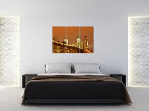 Brooklyn Bridge - obraz (Obraz 120x80cm)